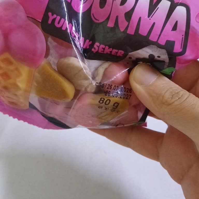 Bebeto Dondurmasında Çiğnenmiş Sakız Bulunması