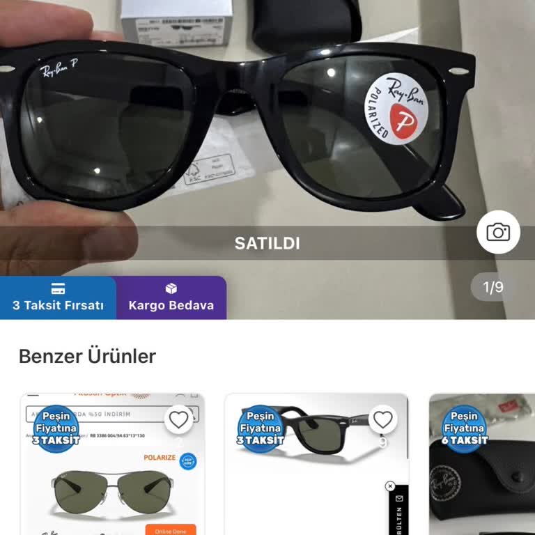 Dolap’ta Sahte Rayban Gözlük Alışverişi İadesi Reddi