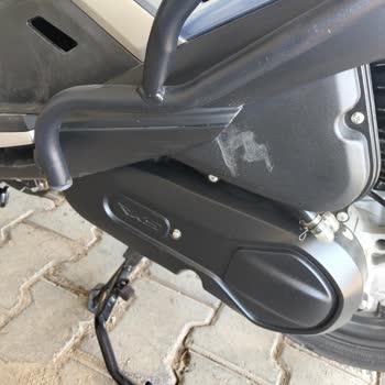 Yeni Motosiklette Plastik Parçalar Kırıldı Ve Garanti Dışında