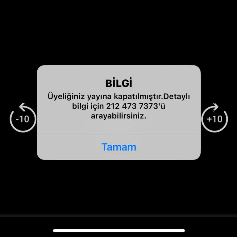Kurulum Yapılmadı Ve Üyelik Bildirimsiz İptal Edildi