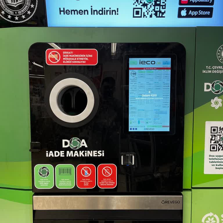 Bozüyük’te Depozito İade Makineleri Arızalı Ve Kullanılamaz