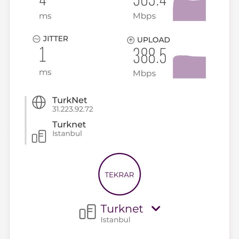 Taahhüt Edilen 1000 Mbps Hızın Sağlanamaması Ve Sürekli Kesintiler