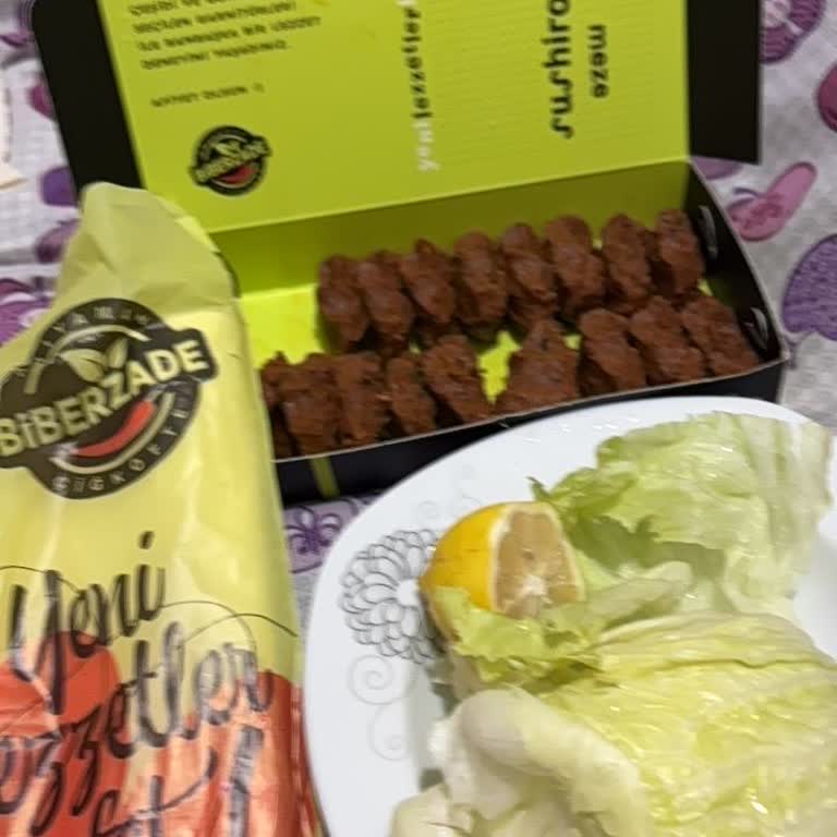 Biberzade Akyurt Şubesinde Çiğ Köfte Siparişinde Sos Ve Garnitür Eksikliği