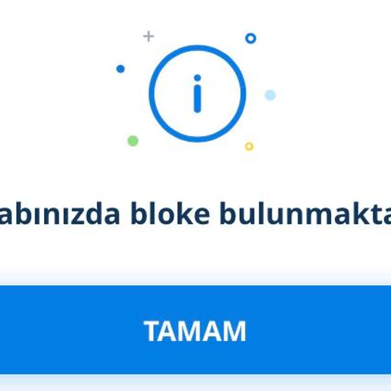 Bloke Edilen Kredi Kartımın Açılması Ve Açıklama Talebi