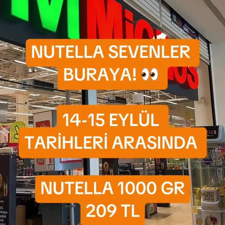 Migros'un Nutella Kampanyası Stok Sorunu Ve Yanıltıcı Reklam
