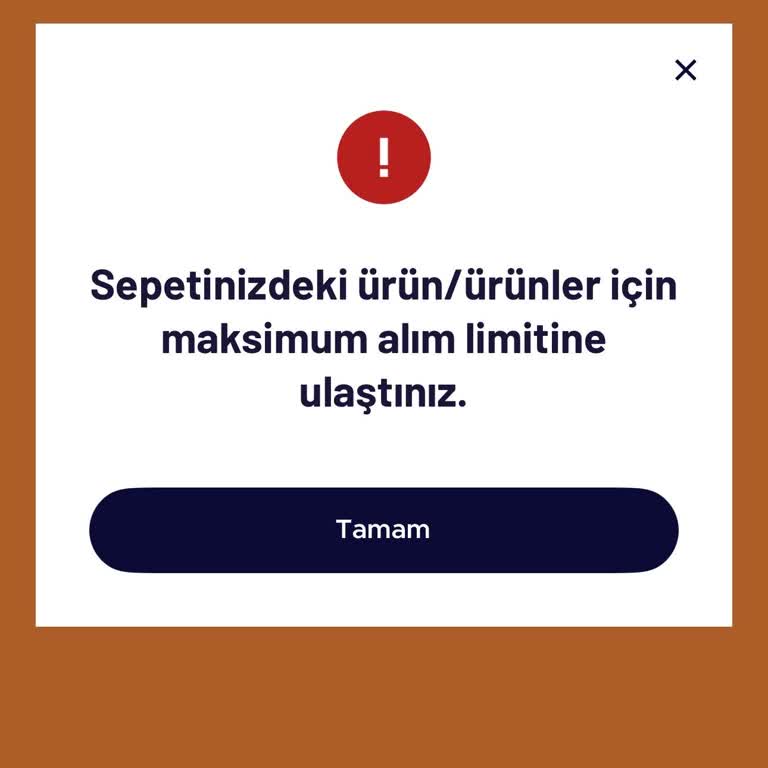Teknosa’da İlk Telefon Alışverişimde Sepet Limit Uyarısıyla Karşılaştım
