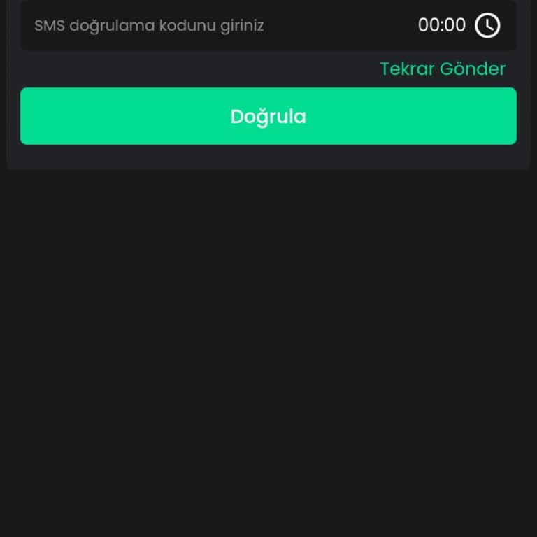 SMS Doğrulama Kodu Gelmediği İçin Hesaba Giriş Engellendi Ve Destek Yanıtı Alınamadı