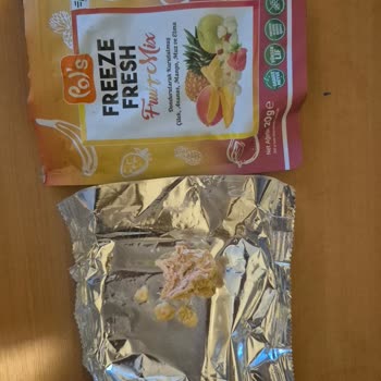 Pols Freeze Fresh Fruit Mix Paketi İçinde Çıkan Sert Parça Dişimi Neredeyse Kırdı