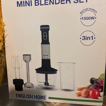 Mini Blender Kapağında Pas Sorunu