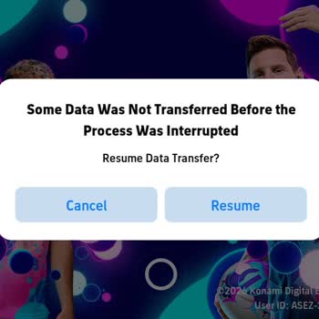 eFootball Data Transfer Failed and Old Konami ID Account Recovery Request