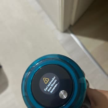 Dyson V15 Süpürge Filtre Temizleme Uyarısı Sorunu Ve Kalıcı Çözüm İsteği