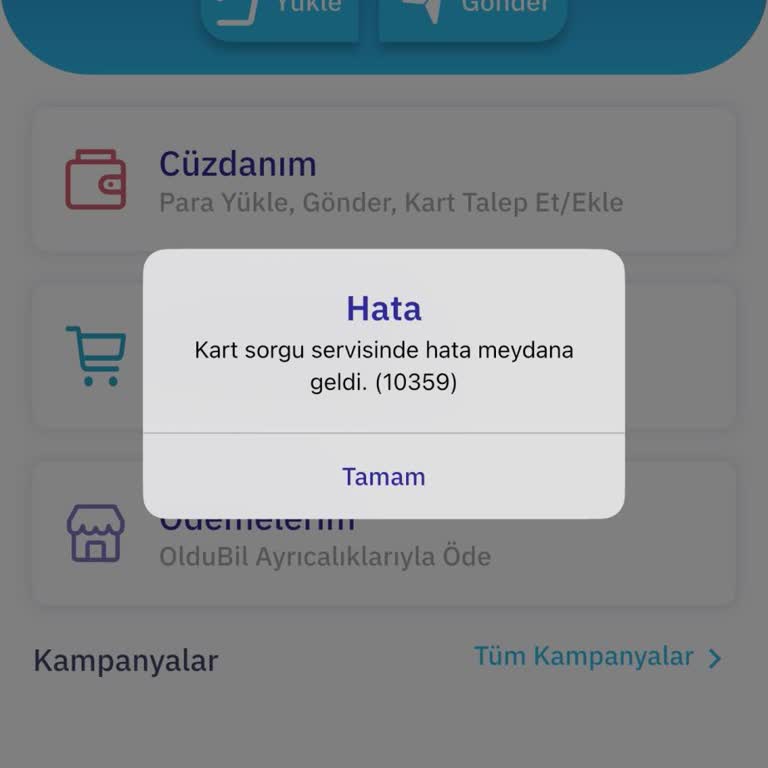 Oldubil Uygulamasına Erişilemiyor ve 800 TL Bakiyenin İadesi Talep Ediliyor
