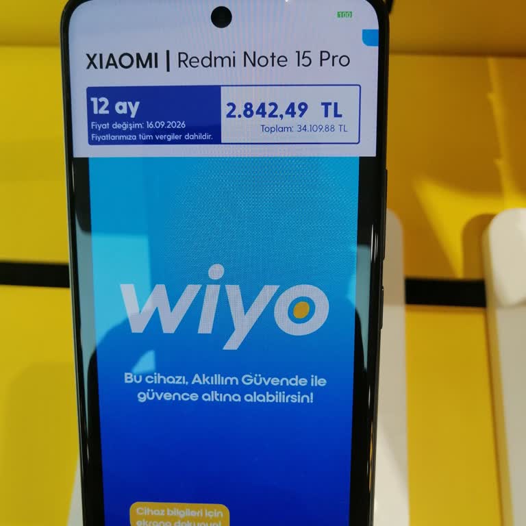 Turkcell Mağazasındaki Yanıltıcı 12 Aylık Taksit Bilgilendirmesi