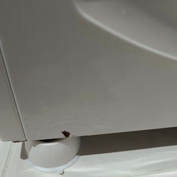 Bosch Çamaşır Makinesinin Dış Panelinde Paslanma Ve Kabarma Üzerine Ücretsiz Değişim Talebi