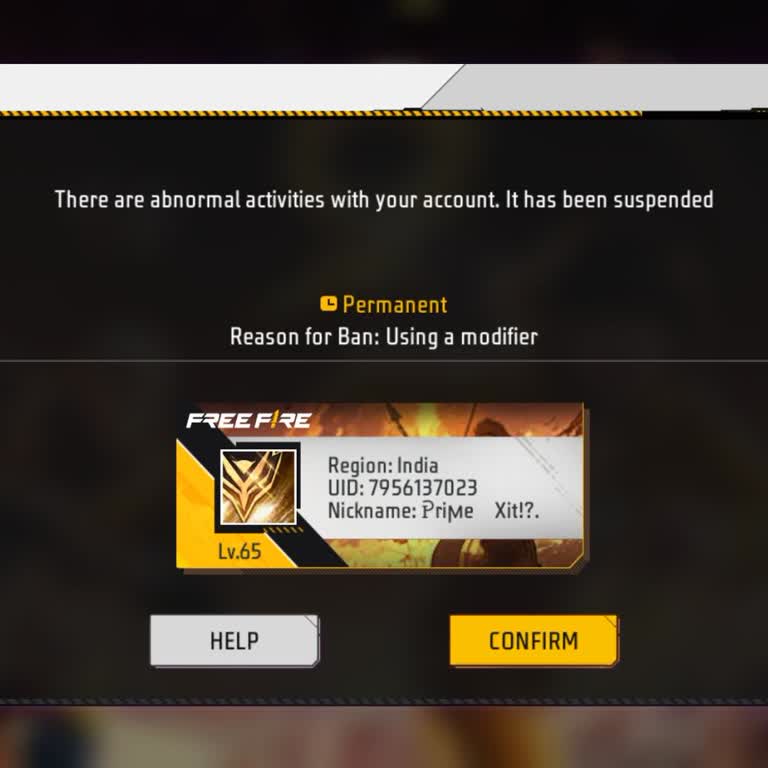 My Free Fire Account Suspended Unfairly - Please Review