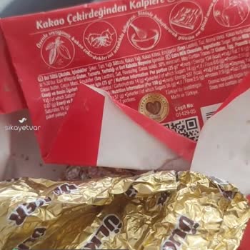 Ülker Çikolatanın Hamur Gibi Farklı Bir Tat Olması