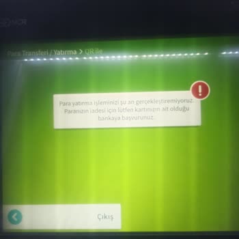 Garanti BBVA ATM'inde QR Kodlu Para Yatırma İşlemi Para Yutulması Ve Halkbank İade Gecikmesi