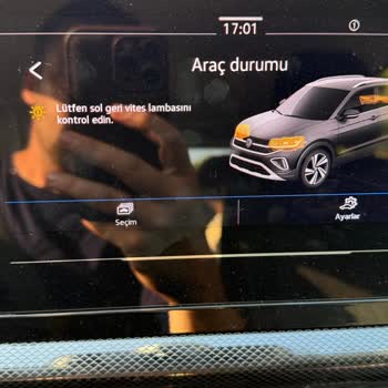 Volkswagen T Cross'ta İlk Gün Süren Geri Vites Lambası Uyarısı Ve Belirsiz Çözüm