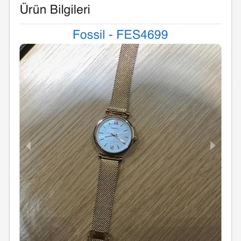 Garanti Kapsamındaki Defolu Saat İçin Ücretsiz Değişim Talebi