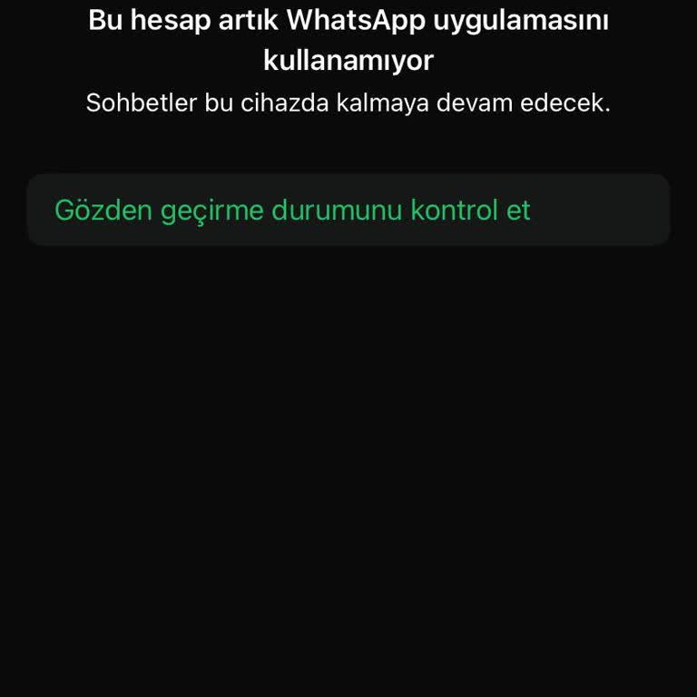 WhatsApp Hesabım Sürekli Kapanıyor Ve Güvenlik Açığı Şüphesi