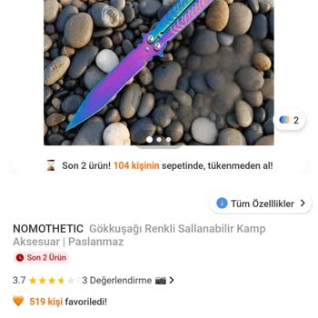 Trendyol’un Yasal Manuel Çakı Ve Kamp Bıçakları İlanları Haksız Yere Kapatılıyor