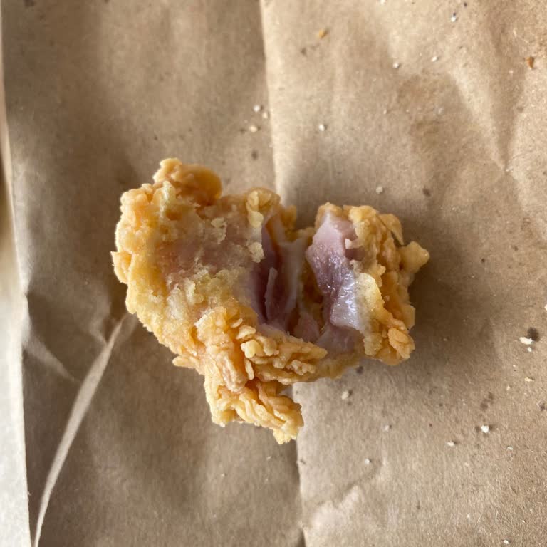 Bartın Popeyes Şubesinde Çiğ Nuggetlar Ve İade Talebi
