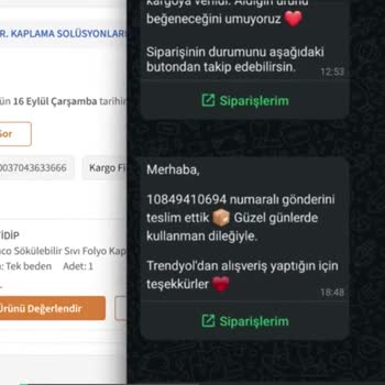 Aras Kargo Teslim Edilmeyen Ürünün Teslim Edildi Görünmesi