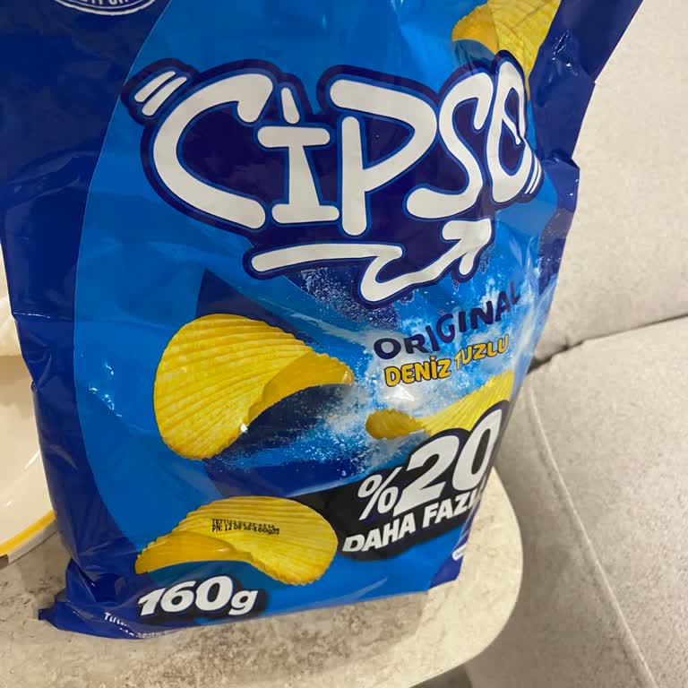 Cipso Original Deniz Tuzlu Cipsinde Aşırı Tuz Şikayeti