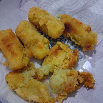Superfresh Patates Kroketi Pişerken Dağıldı Ve İçi Boş Kaldı