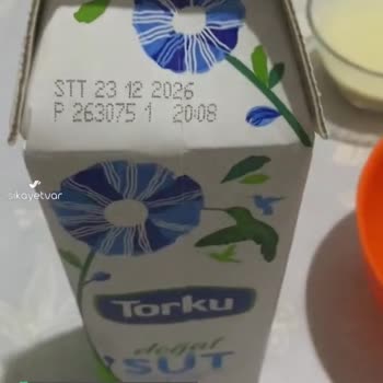 BİM'den Aldığım Torku Sütün İçinden Beyaz Sıvı Çıkması