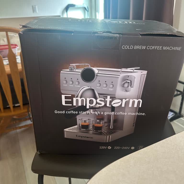 Return Empstorm 20 Bar Espresso Machine