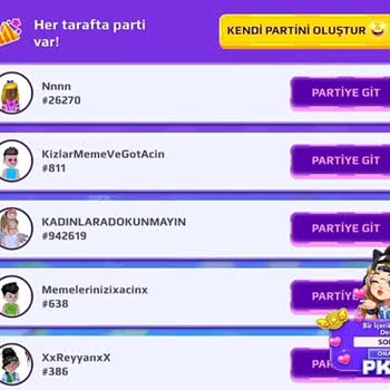 PK XD’de Cinsel İçerikli Parti İsimleri İçin Hızlı Ban Ve Filtreleme Talebi