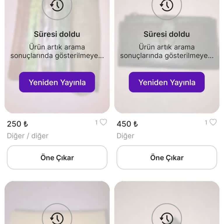 İlanlarım Süresi Doldu Uyarısıyla Sürekli Kaldırılıyor Ve Canlı Destek Yanıtsız