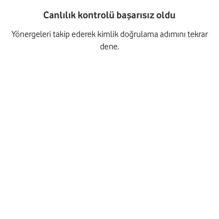 Canlılık Kontrolü Hatası Şifre Sıfırlama İşlemini Engelliyor
