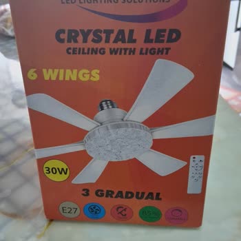 Elit LED Tavan Vantilatörü Ürününün Vantilatör Kısmı Çalışmadı
