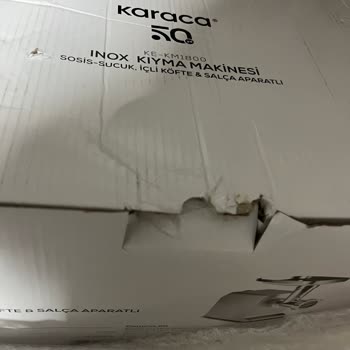 Kırık Kutulu Ve Arızalı Karaca Salça Makinesi İçin 14 Gün Cayma Hakkı İhlali