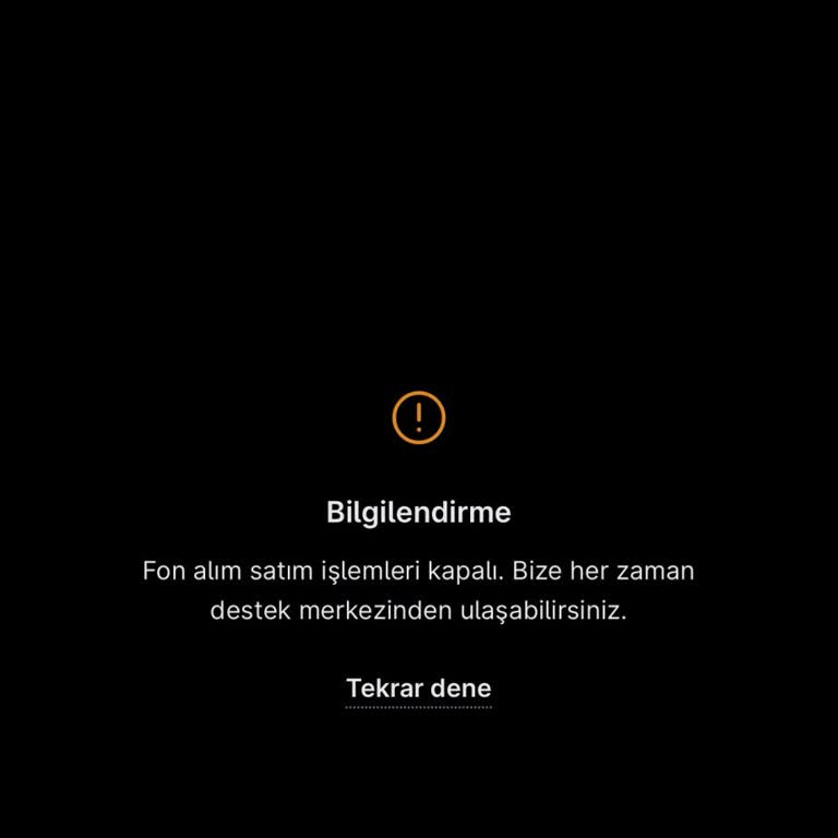 Midas Uygulamasında Fon Satışları Kapalı, 10 000 TL’yi Nakde Çeviremiyorum