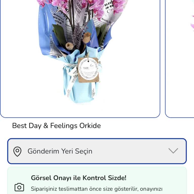 Yanlış Ve Kalitesiz Orkide Gönderimi Tekrarlayan Sorun Ve İade Talebi