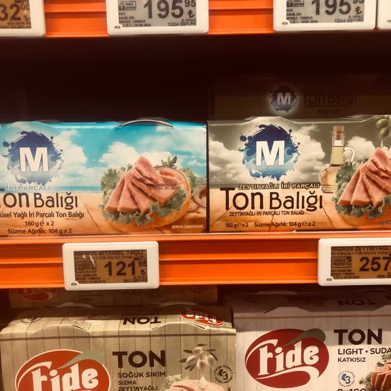 Migros’ta Ton Balığı Fiyat Farkı Aşırı: Zeytinyağlı Konserve 257 TL