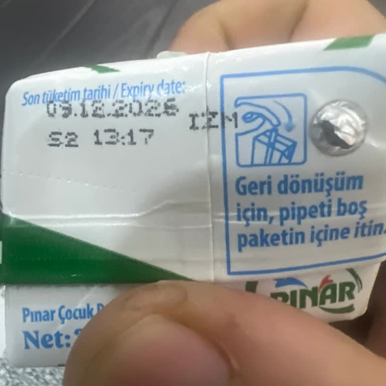 Balık Tadına Benzeyen Pınar Çocuk Sütü Üretim Hatası Endişesi