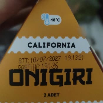 A101'de Donuk Onigiri Satın Aldım, Ürün Kullanılamaz