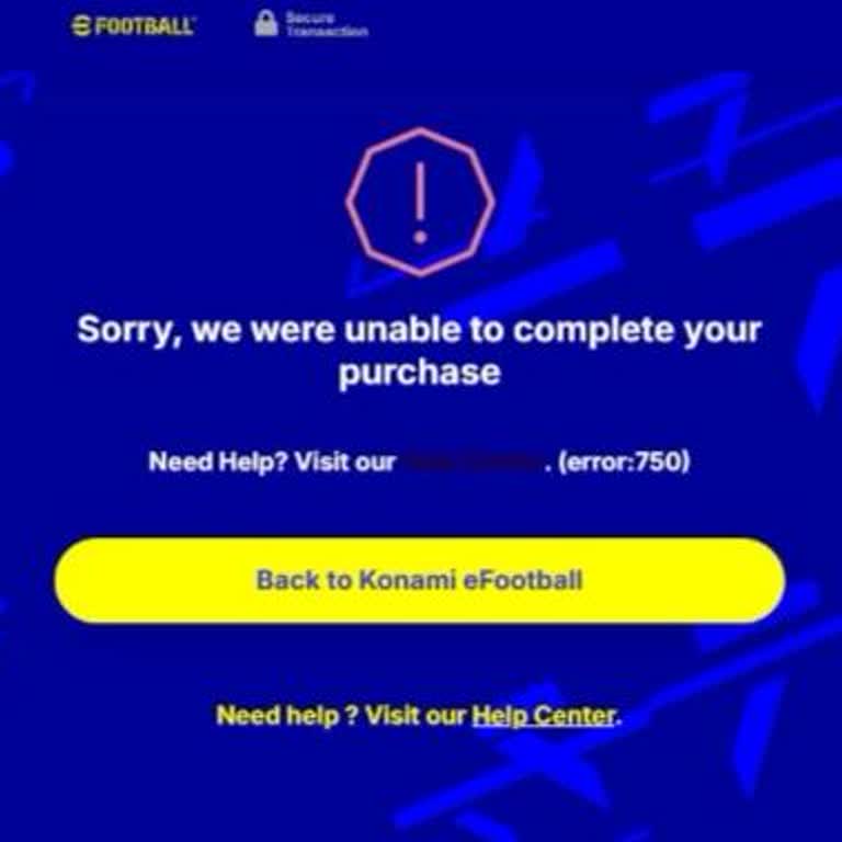 Codashop'ta MyClub Yükleme Hatası 750 Sorunu Çözülmedi