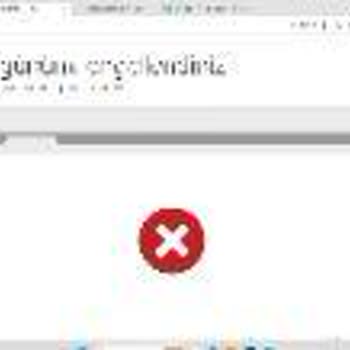 Site Erişim Engeli Nedeniyle Bilet Alamıyorum