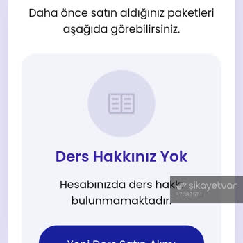 Satın Aldığım Dersler Kullanılamıyor Ve Haksız Abonelik Ücretleri