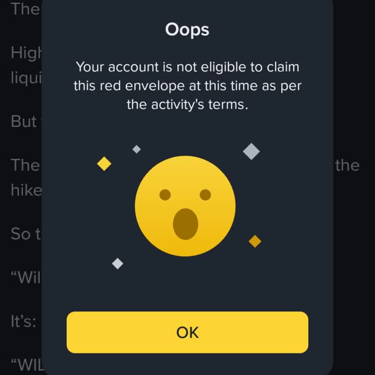 Binance Global Şüpheli Hesap Uyarısı Ödül Etkinliklerine Erişmemi Engelliyor