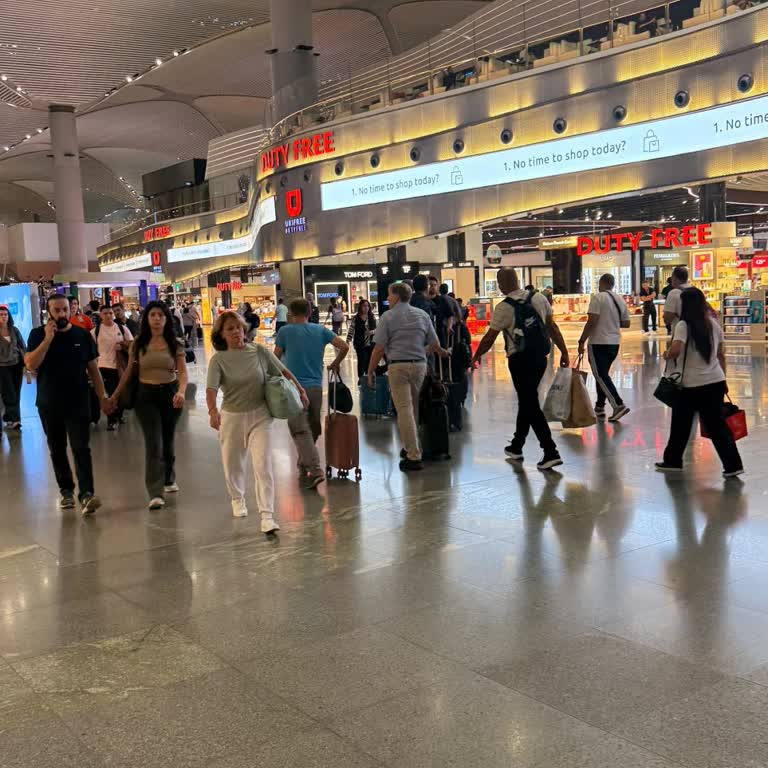 İstanbul Havalimanı Güvenlik Personelinin Kaba Davranışı