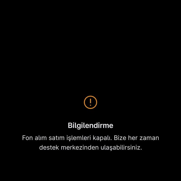 Midas Uygulamasında TP2 Fonunun Satışı Kapalı, Zarar Gün Gün Artıyor