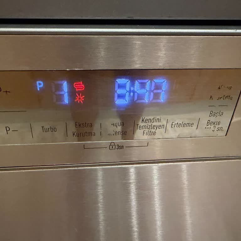 Grundig Bulaşık Makinesinde Ekran ve Tuş Sorunları Tekrar Yaşandı