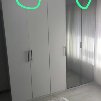 Kapakları Eğri Monte Edilen Gardırop İçin Ücretsiz Düzeltme Talebi