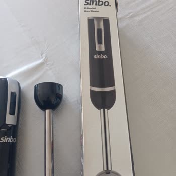 Sinbo El Blenderı Elektrik Çarpması Ve Satış Sonrası İlgisizliği